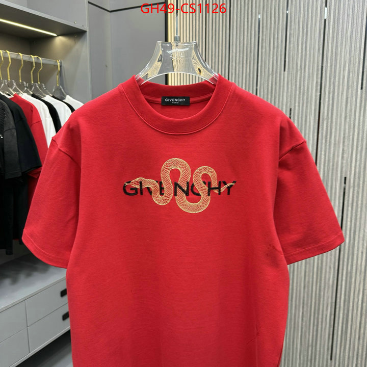 Clothing-Givenchy where can i find ID: CS1126 $: 49USD