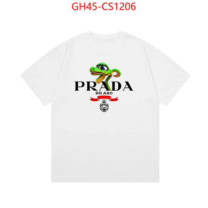 Clothing-Prada customize the best replica ID: CS1206 $: 45USD