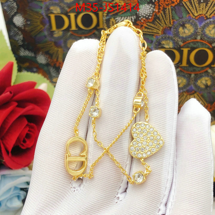 Jewelry-Dior how to buy replica shop ID: JS1414 $: 35USD