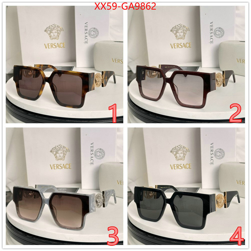 Glasses-Versace brand designer replica ID: GA9862 $: 59USD