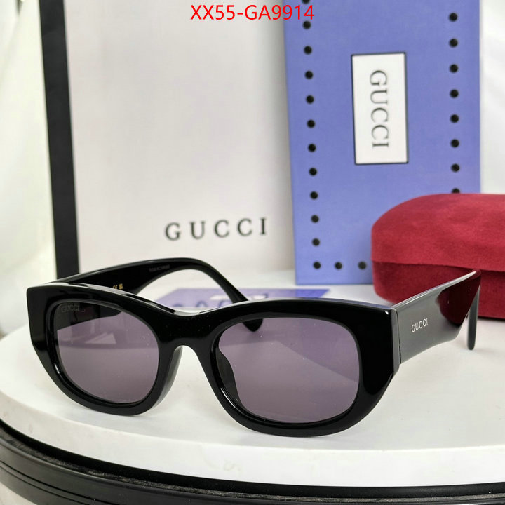 Glasses-Gucci best website for replica ID: GA9914 $: 55USD