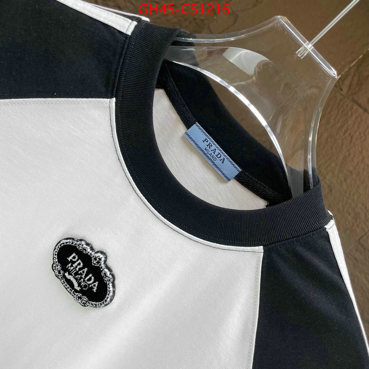 Clothing-Prada buy high quality cheap hot replica ID: CS1216 $: 45USD