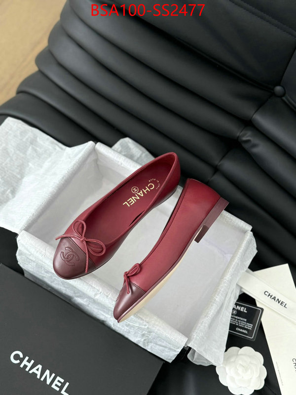 Women Shoes-Chanel perfect quality designer replica ID: SS2477 $: 100USD