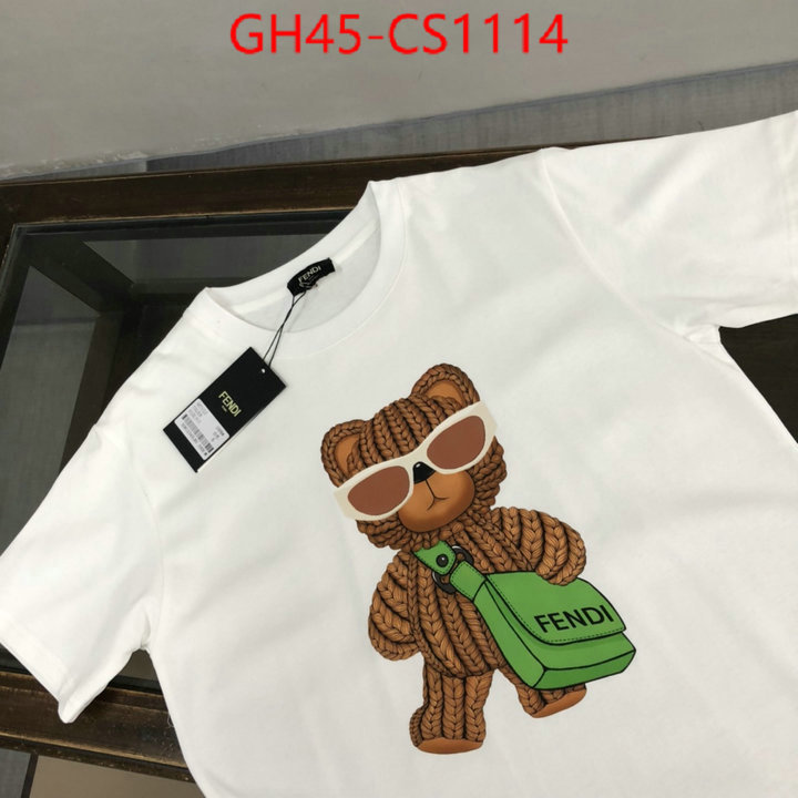 Clothing-Fendi wholesale 2024 replica ID: CS1114 $: 45USD