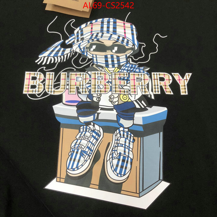 Clothing-Burberry buy best high-quality ID: CS2542 $: 69USD