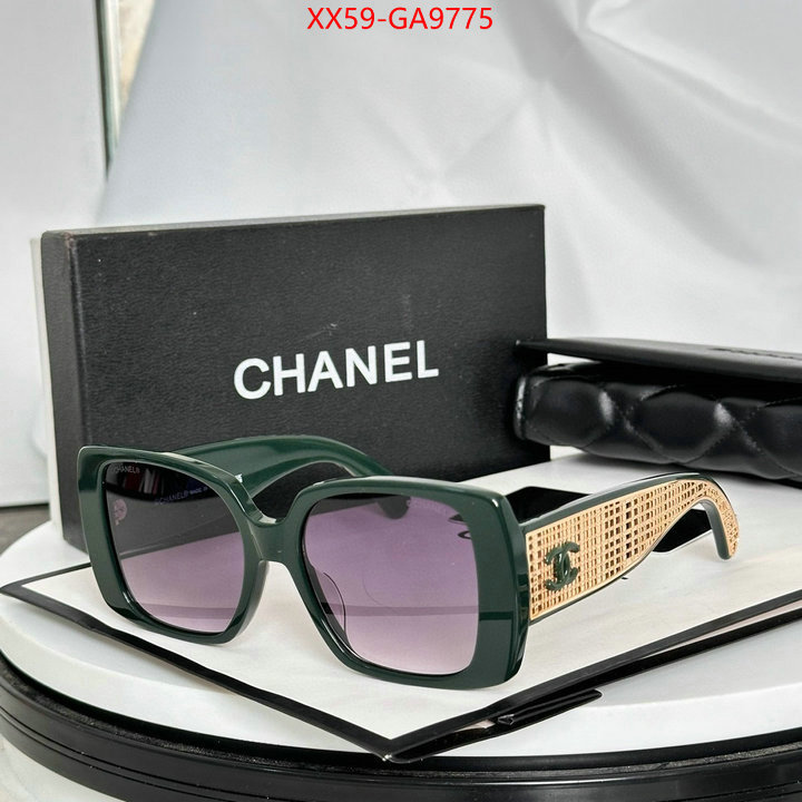 Glasses-Chanel designer 1:1 replica ID: GA9775 $: 59USD