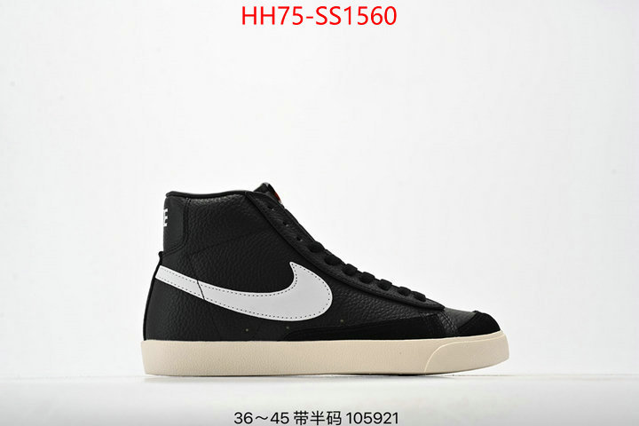 Women Shoes-NIKE mirror copy luxury ID: SS1560 $: 75USD