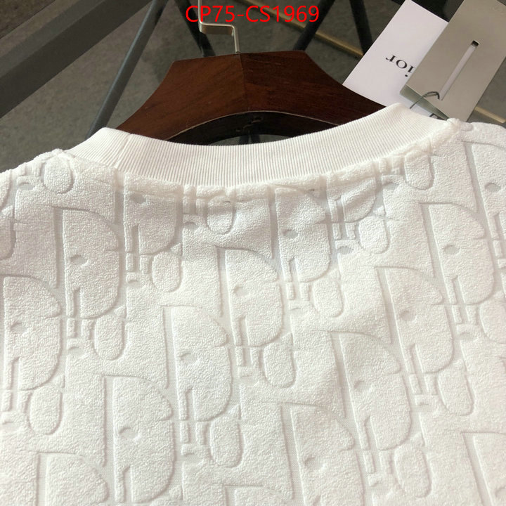 Clothing-Dior aaaaa+ quality replica ID: CS1969 $: 75USD