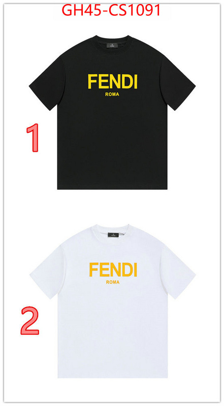 Clothing-Fendi replica aaaaa+ designer ID: CS1091 $: 45USD