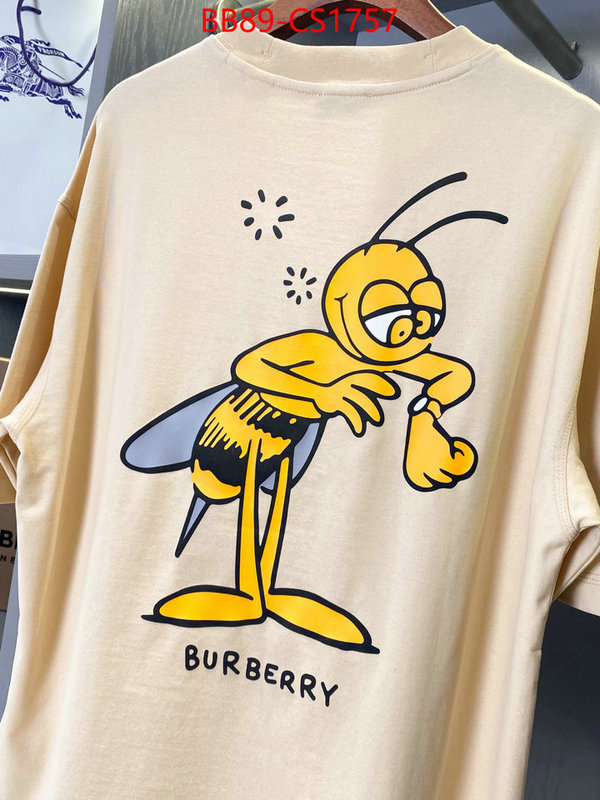 Clothing-Burberry exclusive cheap ID: CS1757 $: 89USD