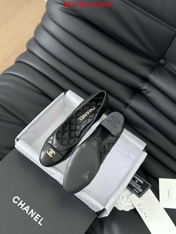 Women Shoes-Chanel 2024 aaaaa replica customize ID: SS2466 $: 109USD