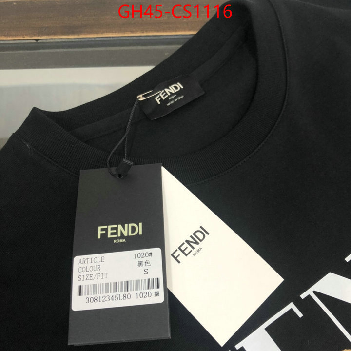 Clothing-Fendi fake cheap best online ID: CS1116 $: 45USD