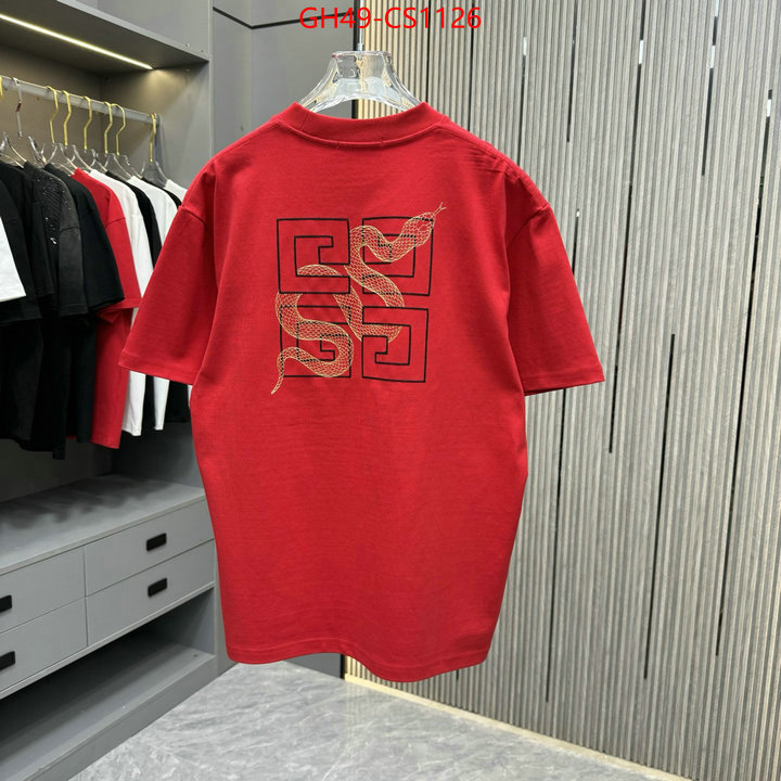 Clothing-Givenchy where can i find ID: CS1126 $: 49USD