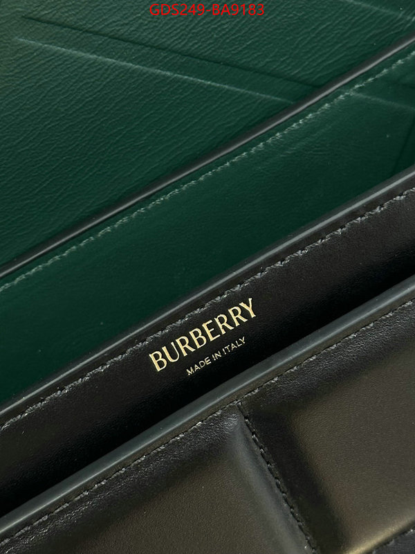 Burberry Bags(TOP)-Crossbody- 2024 aaaaa replica customize ID: BA9183 $: 249USD,