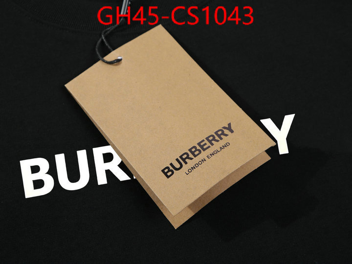 Clothing-Burberry fashion designer ID: CS1043 $: 45USD