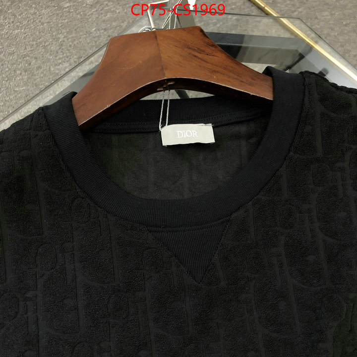 Clothing-Dior aaaaa+ quality replica ID: CS1969 $: 75USD