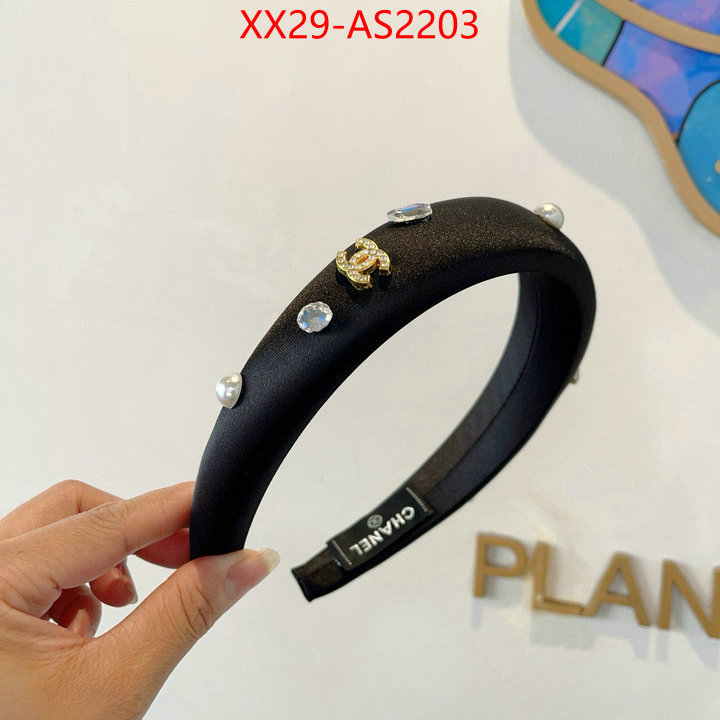 Hair band-Chanel new ID: AS2203 $: 29USD