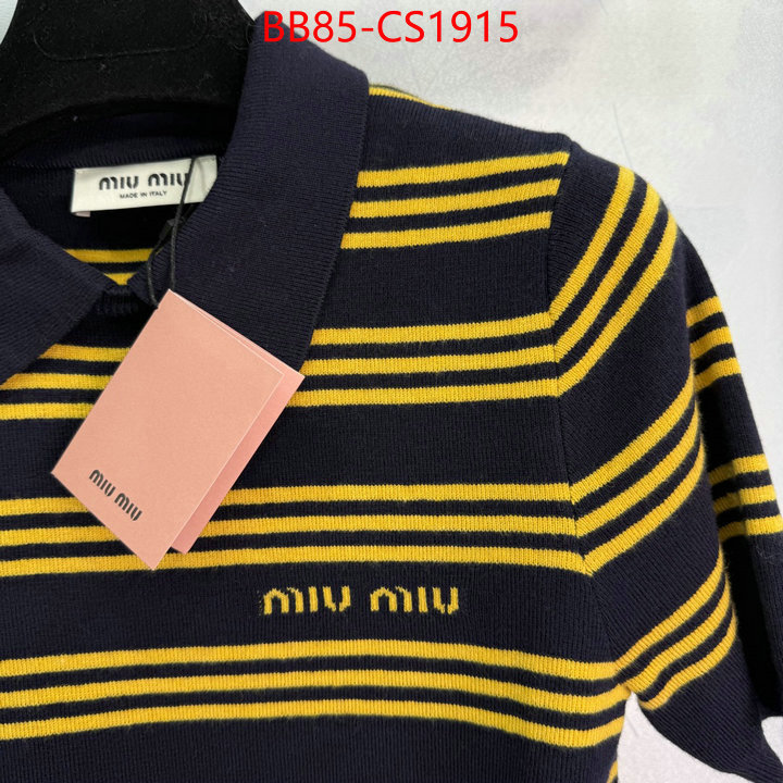 Clothing-MIU MIU 1:1 ID: CS1915 $: 85USD