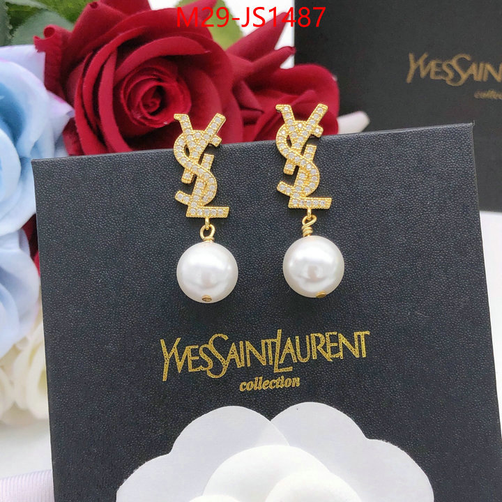 Jewelry-YSL best quality fake ID: JS1487 $: 29USD