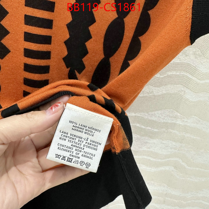 Clothing-Hermes what is a 1:1 replica ID: CS1861 $: 119USD