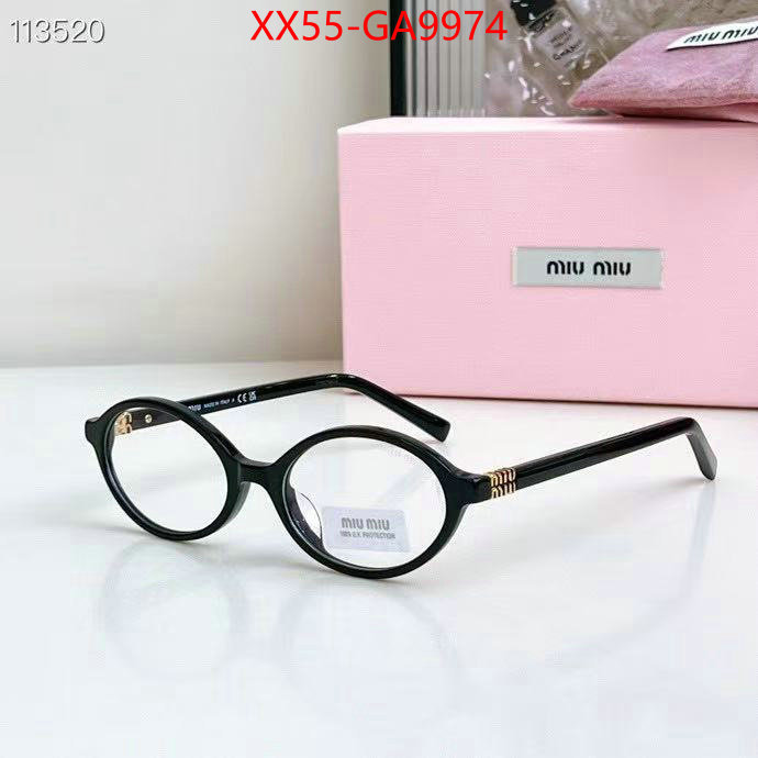 Glasses-Miu Miu top perfect fake ID: GA9974 $: 55USD