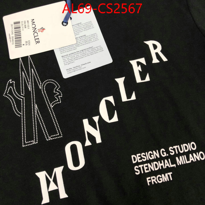 Clothing-Moncler aaaaa replica designer ID: CS2567 $: 69USD