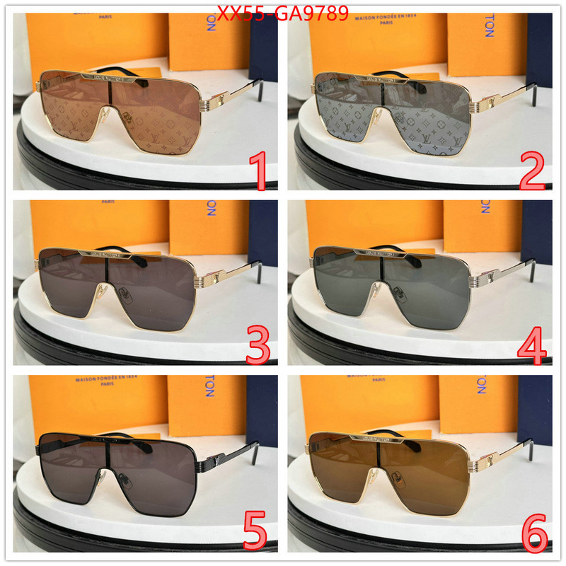 Glasses-LV replica 2024 perfect luxury ID: GA9789 $: 55USD