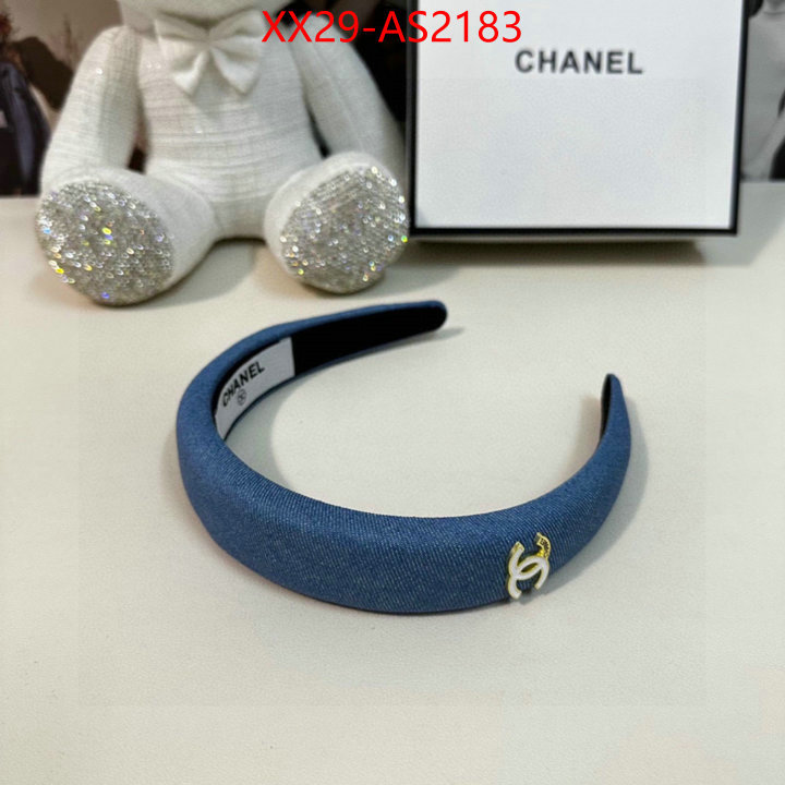 Hair band-Chanel we offer ID: AS2183 $: 29USD