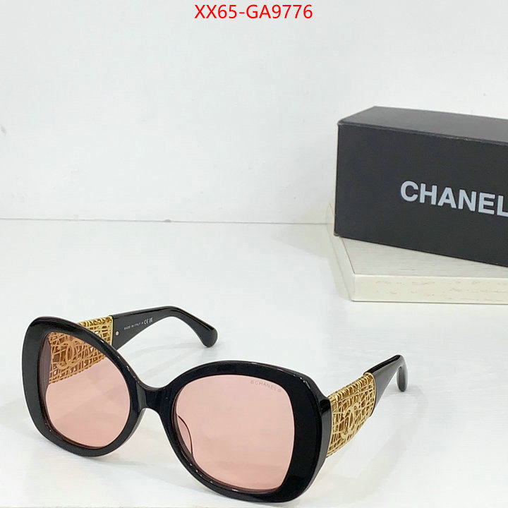 Glasses-Chanel exclusive cheap ID: GA9776 $: 65USD