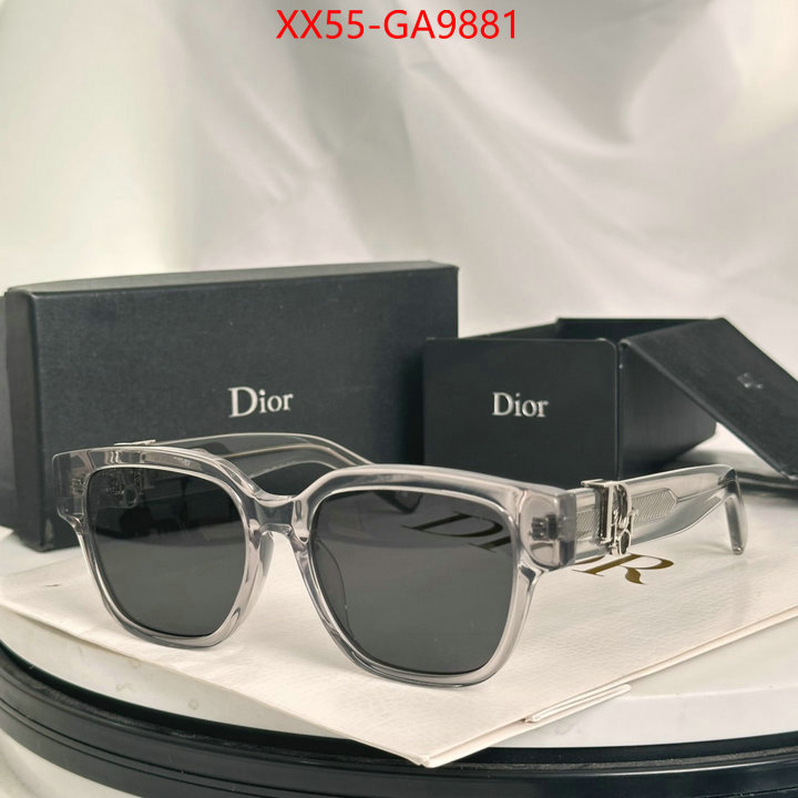 Glasses-Dior is it ok to buy ID: GA9881 $: 55USD