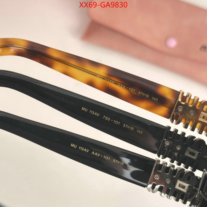 Glasses-Miu Miu for sale online ID: GA9830 $: 69USD