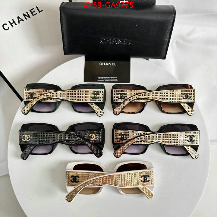 Glasses-Chanel designer 1:1 replica ID: GA9775 $: 59USD