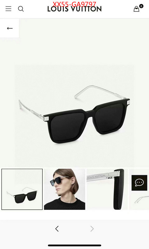 Glasses-LV is it illegal to buy dupe ID: GA9797 $: 55USD