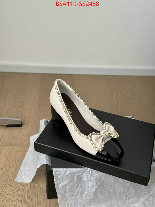 Women Shoes-Chanel top 1:1 replica ID: SS2488 $: 119USD