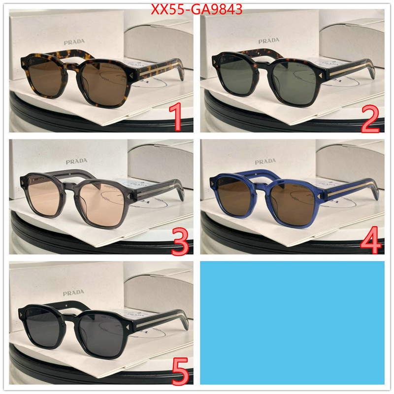 Glasses-Prada is it ok to buy ID: GA9843 $: 55USD