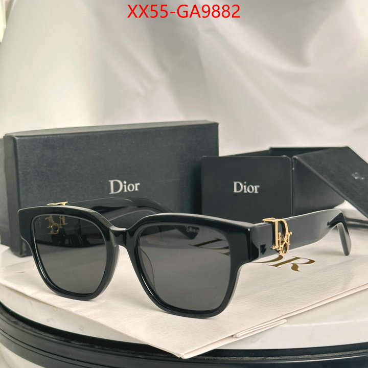 Glasses-Dior what is a 1:1 replica ID: GA9882 $: 55USD