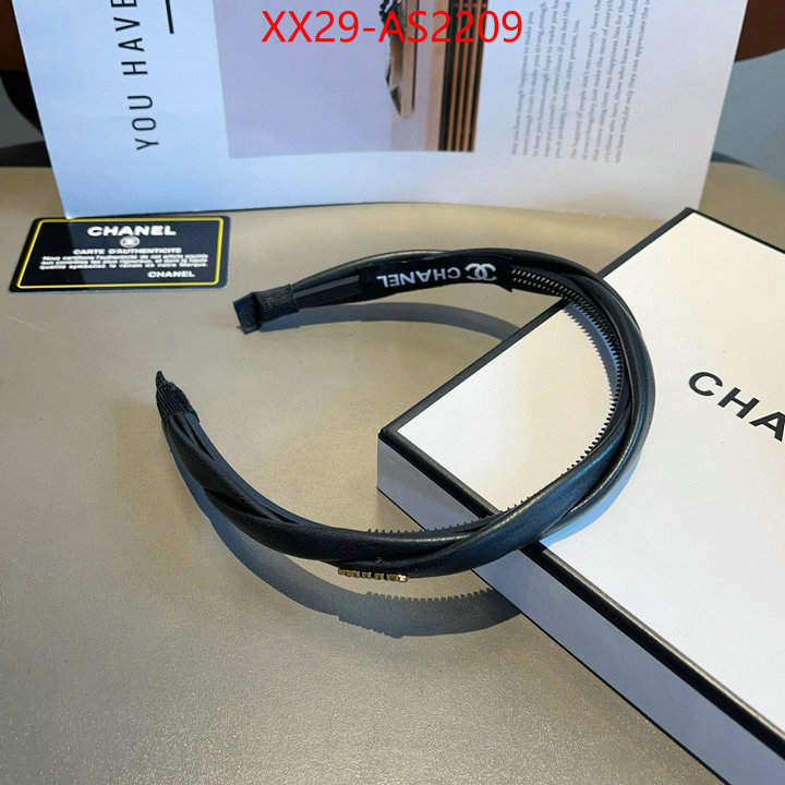 Hair band-Chanel cheap wholesale ID: AS2209 $: 29USD