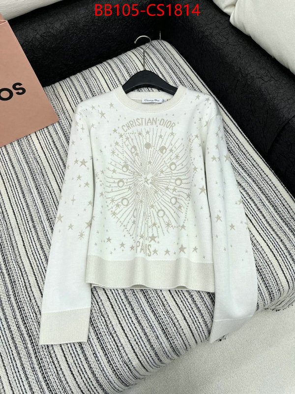 Clothing-Dior 1:1 replica ID: CS1814 $: 105USD