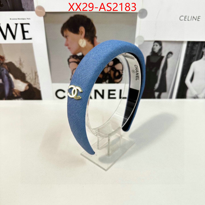 Hair band-Chanel we offer ID: AS2183 $: 29USD