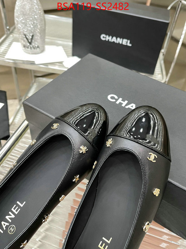 Women Shoes-Chanel aaaaa+ replica ID: SS2482 $: 119USD