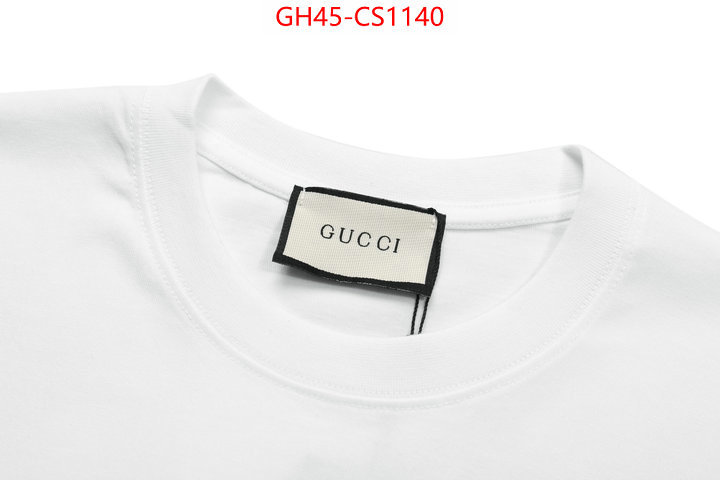 Clothing-Gucci best knockoff ID: CS1140 $: 45USD