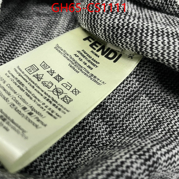 Clothing-Fendi replcia cheap ID: CS1111 $: 65USD