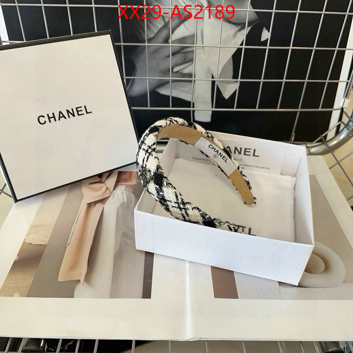 Hair band-Chanel 7 star quality designer replica ID: AS2189 $: 29USD