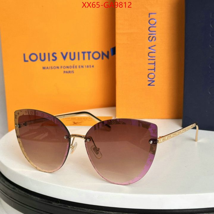 Glasses-LV fake cheap best online ID: GA9812 $: 65USD