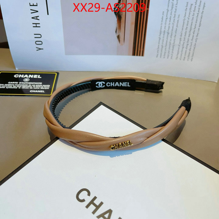 Hair band-Chanel cheap wholesale ID: AS2209 $: 29USD