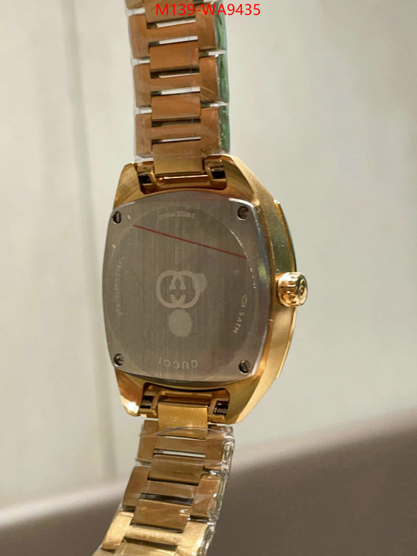 Watch(4A)-Gucci what's the best place to buy replica ID: WA9435 $: 139USD