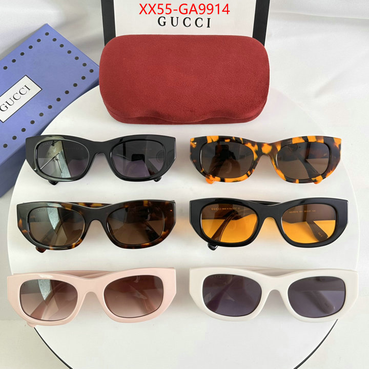 Glasses-Gucci best website for replica ID: GA9914 $: 55USD