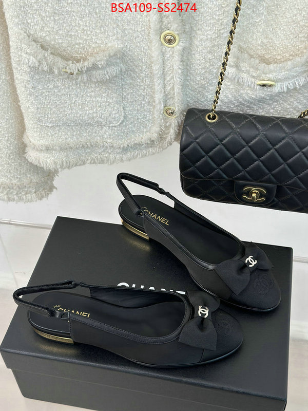 Women Shoes-Chanel brand designer replica ID: SS2474 $: 109USD