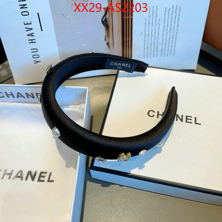 Hair band-Chanel new ID: AS2203 $: 29USD