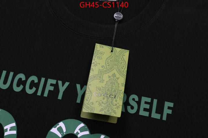 Clothing-Gucci best knockoff ID: CS1140 $: 45USD